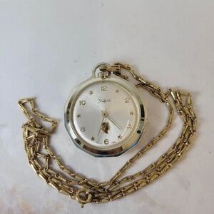 Vintage Sheffield Pendant Watch w/24” Chain